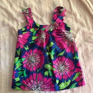 Lilly Pulitzer tassel top